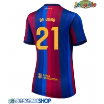 Maglie da calcio Barcelona Frenkie de Jong #21 Prima Maglia Femminile 2026-27 Manica Corta